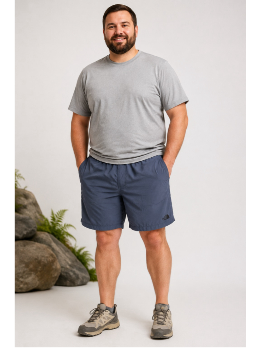 Men's The North Face Athletic Shorts XXL Blue